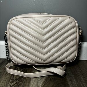express quilted crossbody bag